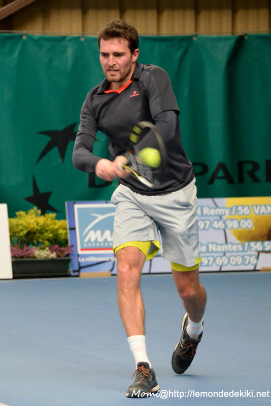 Open Tennis de Vannes, février 2015