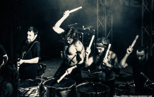 Concert des Tambours du Bronx (et Celkilt) à l’Echonova, septembre 2024.